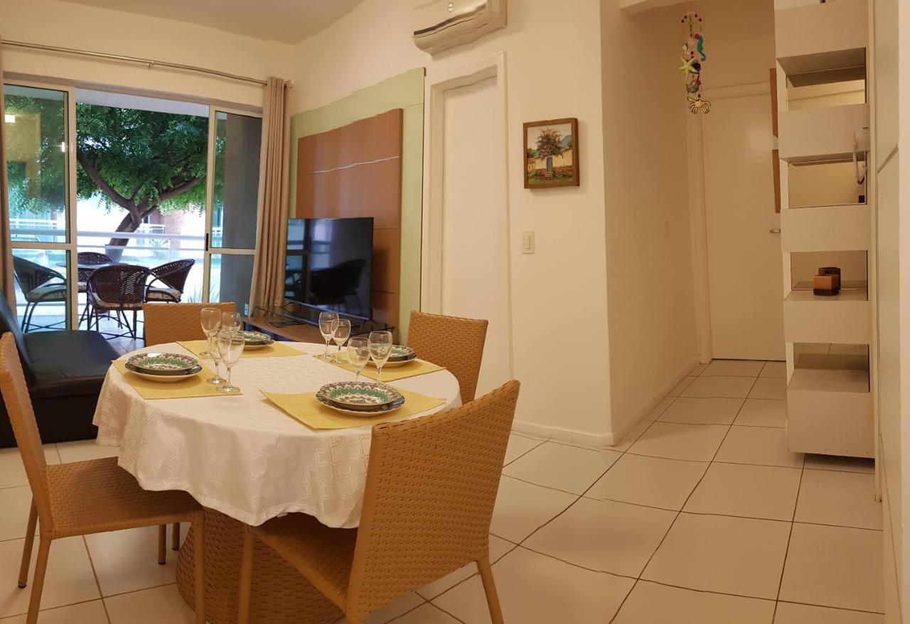 Palm Beach Porto Das Dunas, Apartamento Todo Climatizado Terreo A 350 Metros Beach Park Акирас Экстерьер фото